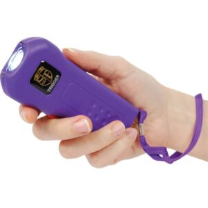 Trigger Stun Gun Flashlight with Disable Pin