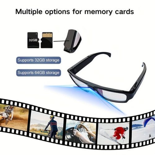 Eyeglasses Hidden Spy Camera with Built in DVR